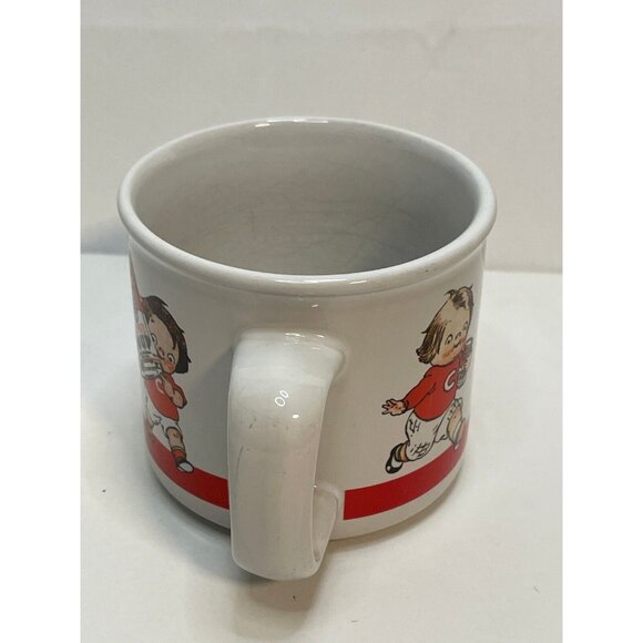 Campell's Soup bowl coffee mug cup 3" handle 1998 2004 white set of 2 - Picture 4 of 16